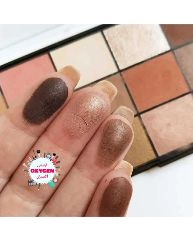 پالت آرایش صورت گلدن رز سیتی استایل