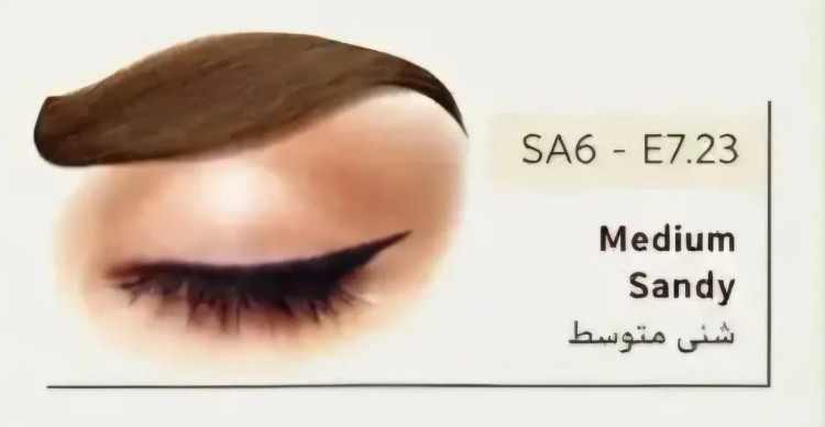 کیت رنگ ابرو سانتکس مخصوص رنگ کردن ابروها