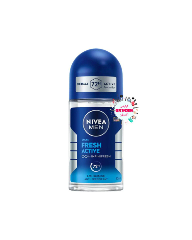 مام رول ( دئودورانت ) ضدتعریق مردانه نیوآ مدل Fresh Active فرش اکتیو