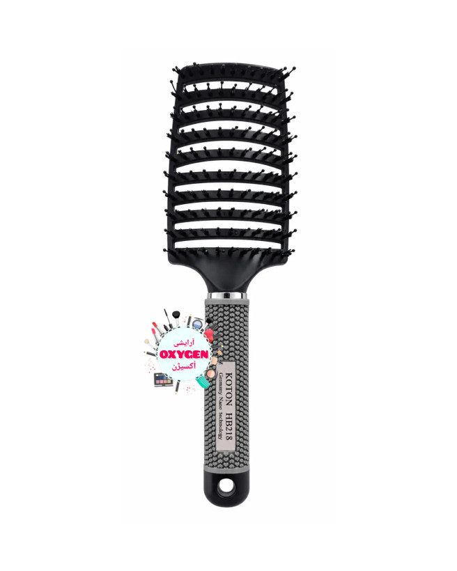 برس مو منحنی و شیاردار اکستنشن مو کوتون مدل KOTON HB218