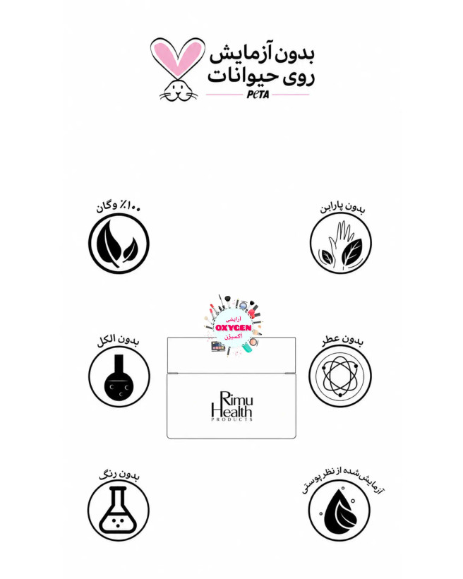 کرم آبرسان و مرطوبکننده ریمو هلث حاوی هیالورونیک اسید و نیاسینامید، ۵۰ میلیلیتر